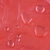 塑料餐布一次性桌布酒席饭店圆桌台布一次性[加厚200张]10-|3包30张 (加厚)红色2.4*2.4