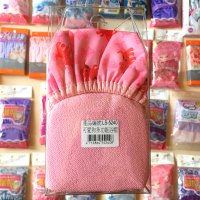 台湾浴帽女防水洗澡 可爱 长发 成人双层加大加厚干发帽头套|速干发防水保温多用浴帽双层33cm