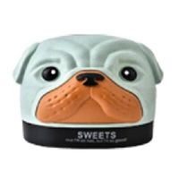 创意纸巾筒客厅家用纸巾盒卷纸筒卧室宿舍圆形简约可爱卡通抽纸盒|绿色小狗抽纸盒