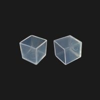 透明椅子脚套4个8个12个桌子脚套桌椅脚垫餐厅饭馆椅脚垫加厚耐磨|透明环保(16只装) 长方形40*60mm