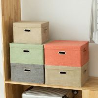 衣服收纳箱布艺整理箱可折叠床上收纳盒宿舍大号储物箱子收纳神器