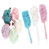 长柄沐浴花球浴球洗澡神器 搓澡沐浴搓澡巾强力搓泥去污搓澡神器