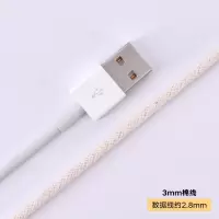 滚边包边圆全棉嵌绳嵌条开线包芯吸水棉绳棉线绳子束口捆绑晾衣绳|3.5mm本白