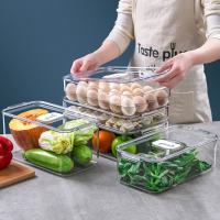 冰箱专用保鲜收纳盒厨房整理冷冻抽屉式食品蔬菜鸡蛋饺子储物神器