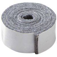 椅子脚垫桌椅桌脚垫桌角家具沙发腿静音耐磨防滑贴隔音防撞密封条|灰色 5cm×1m