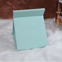 波比布朗化妆镜子可折叠化妆镜学生随身便携式宿舍|薄荷绿[中号]