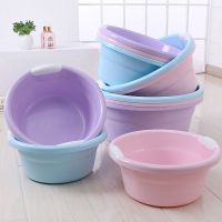 家用洗脸盆加厚婴儿洗脚盆洗衣搓衣盆洗菜盆水盆时尚清新成人脸盆