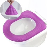 四季通用糖果色o型加厚可保暖马桶垫