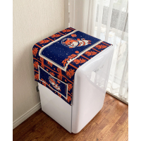 洗衣机单双门冰箱盖巾加厚防尘罩挡尘盖布北欧风双开门单开门防水|狗狗 100*35cm(防水)