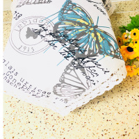 电饭煲防尘罩电饭锅罩蕾丝布艺茶具碗柜厨房收纳箱盖布锅具盖巾|彩色蝴蝶 多用盖巾大号:80*80cm