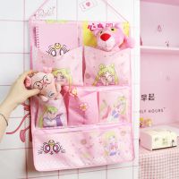 少女心寝室墙上收纳挂袋门后墙面挂式大学生宿舍必备神器储物袋