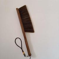 实木长柄扫床刷除防静电鸡翅木扫把笤帚卧室床刷子软毛刷扫床神器|鸡翅木直把4排床刷