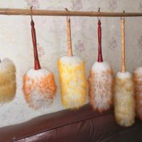 羊毛掸子家用不掉毛澳洲羊毛打扫卫生工具车用除尘掸家务清洁扫灰|45厘米