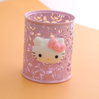 学生创意时尚笔筒 韩国小清新可爱桌面收纳盒 个性小笔桶文具用品