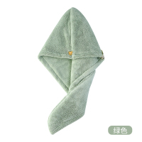 干发帽女湿头发强吸水双层加厚速干毛巾超儿童巾网红款擦|浅绿干发帽双层加厚