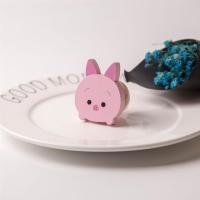 5个装 可爱装饰粘钩 创意卡通木质挂钩 幼儿园装扮儿童房装饰粘钩|皮杰猪5个
