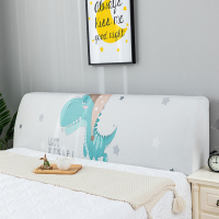 全包床头套罩软包简约现代ins防尘北欧风格木板床靠|恐龙漫步(印花款) 0.7*1.5米(适合1.4-1.7米床头使用)