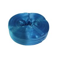 全新料彩色打包绳捆绑带塑料绳子尼龙捆扎包装绳扎口草球绳撕裂膜|蓝色 5.2-5.5斤（4cm粗绳）