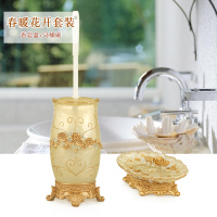 香皂盒北欧ins家居肥皂盒沥水欧式创意卫生间皂盘时尚皂碟免打孔|驼色马桶刷+皂盒