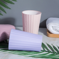 牙刷架套装免打孔简约情侣男女学生刷牙杯子漱口杯家用洗漱置物架|浅蓝色 简约挤牙膏架(三色需备注)