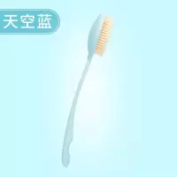 洗澡刷长柄软毛沐浴刷搓澡神器不求人搓背刷子洗澡用品|天空蓝B1