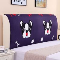 夹棉床头罩半包全包简约防尘套实木床头软包保护套现代|两只小狗[全包] 宽度1.2m高度60cm