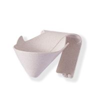 肥皂盒免打孔吸盘壁挂香皂盒卫生间浴室创意沥水香皂架肥皂架子|温柔麦色[创意皂盒] [两个装]