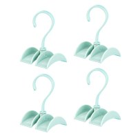 挂包架女包包挂钩挂包钩神器书包衣柜收纳架多功能旋转衣服挂衣钩|北欧绿(4只装)
