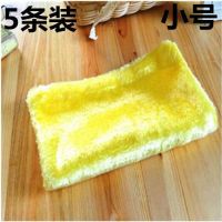 神奇竹纤维抹布不沾油洗碗巾厨房清洁不掉毛洗碗布双层加厚百洁布|小号18*23黄色5条装