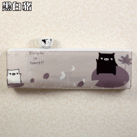 格力美的海尔挂机空调防尘罩空调套挂式印花布艺卧室挂机|黑白猪 74*30*20cm