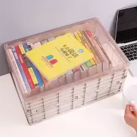 放书的收纳箱可折叠书箱教室用学生装书籍整理储物箱高中宿舍神器