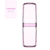 洗漱杯旅行牙刷盒便携套装多功能漱口杯牙具盒收纳盒牙刷杯便携式|[简易款]贝壳紫