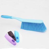 扫床刷笤帚沙发地毯床上清洁刷除尘刷子软毛防静电长毛大扫灰刷子|款式2蓝色
