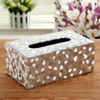 简约皮革纸巾盒客厅家用抽纸盒欧式创意餐巾纸盒纸抽盒车用纸巾盒|银石头-中