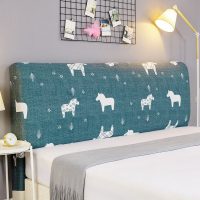 万能床头套罩全包弹力欧式异型床头靠背防尘罩弧形通用保护套简约|策马奔腾 床头适用(1.1-1.3米)