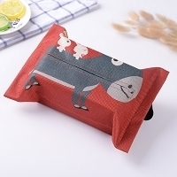 家车两用车载纸巾盒汽车用品挂式遮阳板创意卡通可爱|[单个装]小毛驴 (建议一车配2个)