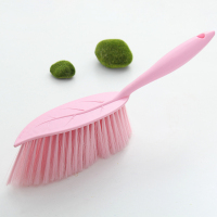 精致树叶型床刷叶子床刷毛刷扫炕笤帚软毛除尘刷清洁刷扫床扫帚|粉色 两只装
