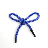 工厂直销拎绳三股绳手提袋绳子三股扭绳礼盒纸盒绳包装袋绳尼龙绳|宝蓝色 4MM粗45CM长100条