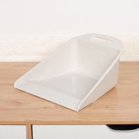 单个簸箕家用加厚塑料垃圾铲手拿饲料铲工具粮食铲茶叶撮子畚箕铲|1个装白色