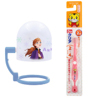 迪士尼儿童刷牙杯漱口杯牙缸卡通可爱宝宝创意洗漱杯牙杯家用防摔|冰雪奇缘+2-4岁巧虎牙刷食品级PP