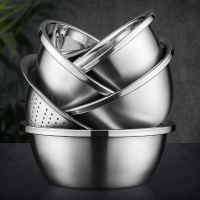 加厚加深不锈钢家用盆洗菜盆沥水盆洗脸盆