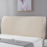 全包床头套罩软包简约现代北欧ins防尘1.5米2m床头靠背保护套万能|钛白米 1.5米（适合1.4-1.7米床头使用）