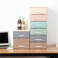 办公桌面收纳盒多层抽屉式化妆品塑料内衣收纳柜文件杂物收纳箱
