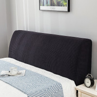 全包床头套罩软包简约现代北欧ins|星际黑(加厚款不起球,松紧带收边) 2.2米(适合2.1-2.4米床头使用)