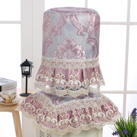 饮水机罩子简约现代客厅饮水机两件套水桶罩18.9升饮水机套防尘罩|水晶之恋-紫色