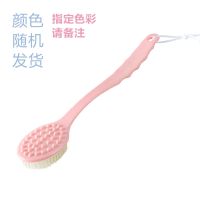 搓澡神器成人后背搓泥强力去污加长柄搓背不求人软毛沐浴球浴刷擦|按摩浴刷1把颜色随机