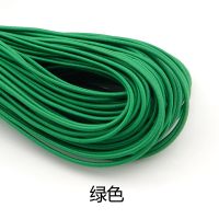 圆形松紧带高弹力皮筋内衣裤子收口女橡皮筋松紧绳辅料跳皮筋特价|绿色 100米整捆[送剪刀+穿带器]