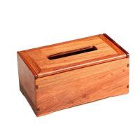 缅甸花梨木抽纸盒桌面实木质纸巾盒红木茶几餐巾盒收纳盒|素面长款CHO188