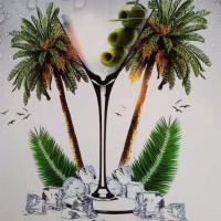 浴室衣服储物柜壁画置物架卫生间厕所壁挂式墙上免打孔折叠收纳柜|椰情故事35*35