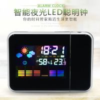 数显温湿度计电子彩屏墨水屏家用高精度婴儿房壁挂式温湿度计|带投影彩屏温湿度计